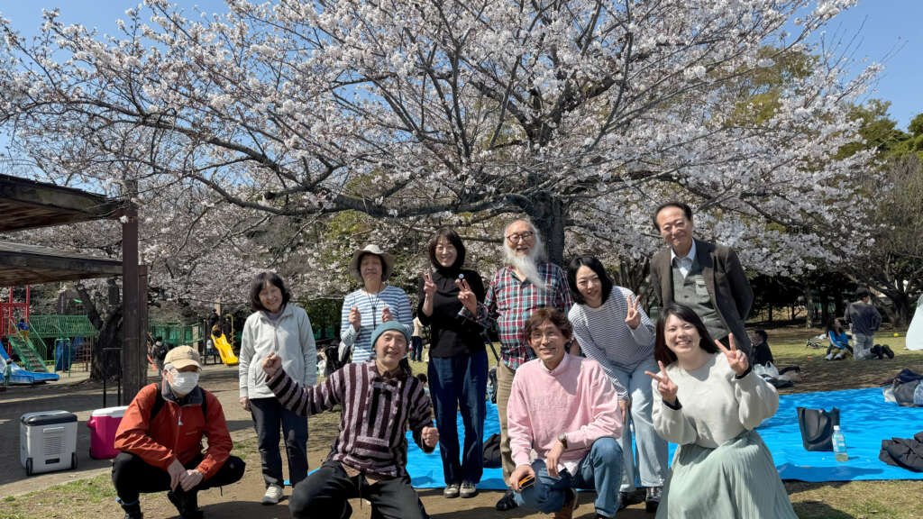 2026.3.28 Salon d'愛理IRI 花見 集合写真